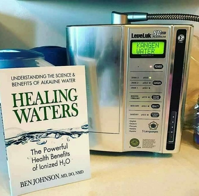 Desktop kangen sd501 machine healing waters