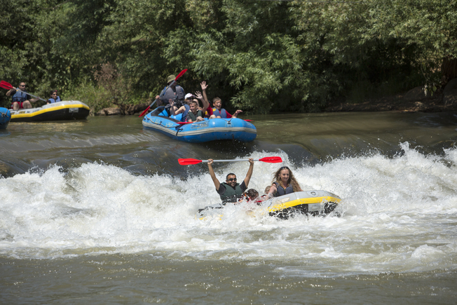 Desktop white water rafting in galilee