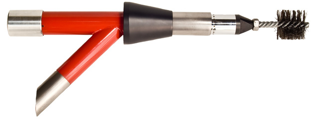 Desktop boiler tube cleaner