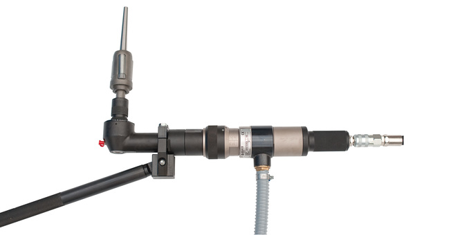 Desktop portable pneumatic tube cleaner