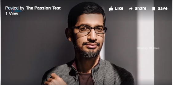 Desktop sundar pichai passion test