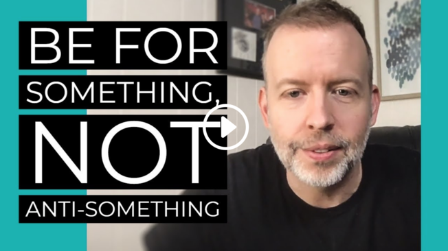 Desktop be for something not anti something