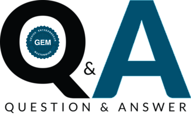 Desktop q and a logo