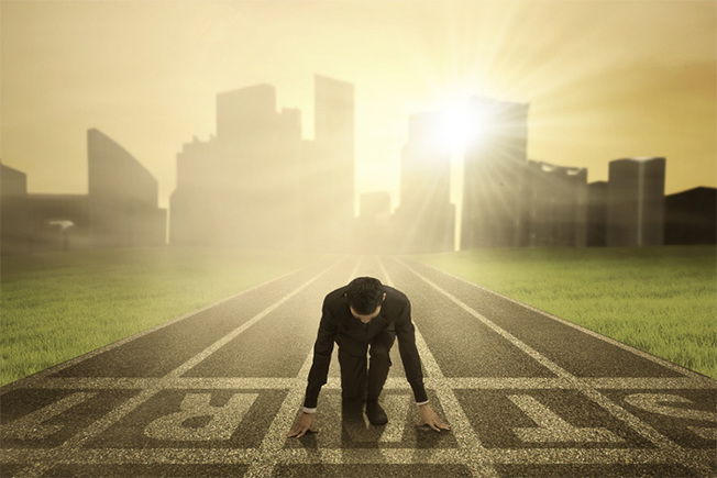 Desktop way start entrepreneur