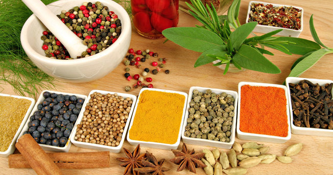 Desktop ayurveda spices