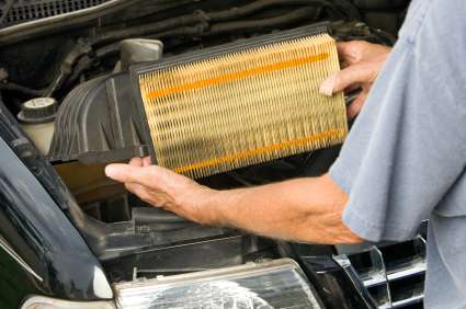 Desktop clean air filter
