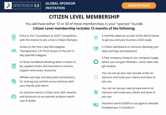 Desktop citizen membership