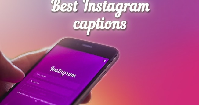 Desktop instagram caption