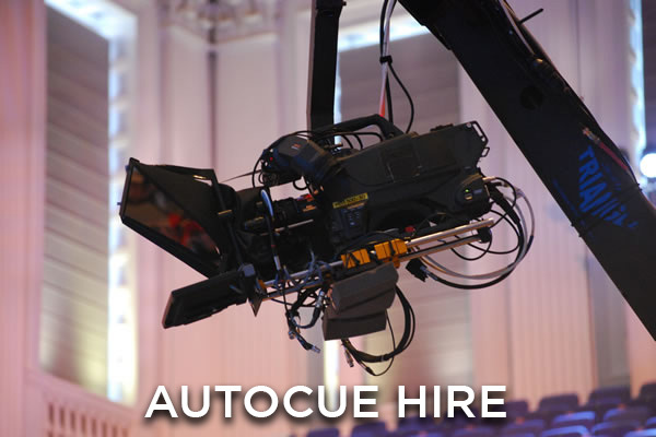 Desktop autocue hire