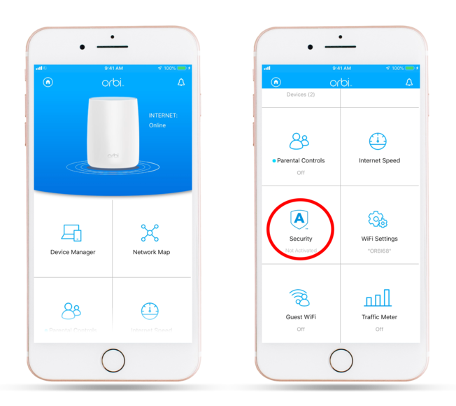 Desktop handy steps to add armor online protection to update orbi