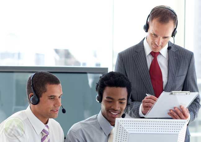 Desktop call center services