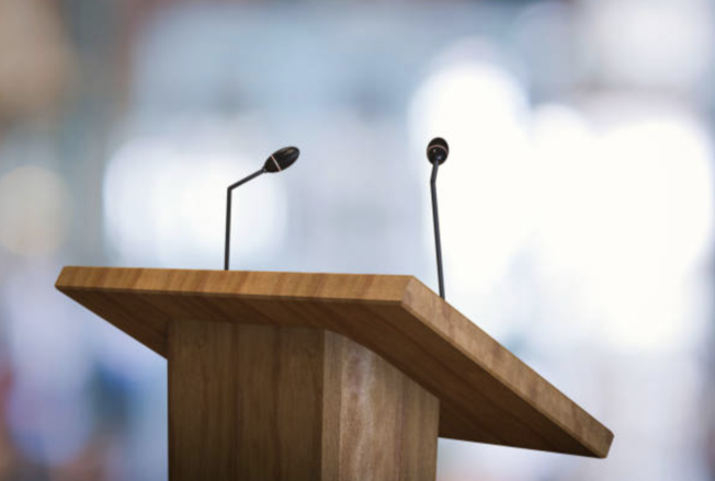 Desktop keynote speaker copy