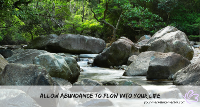 Desktop allow abundance to flow into your life  1 