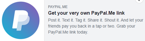 Desktop paypal me