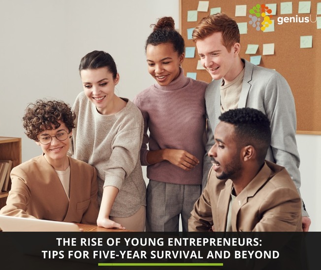 Desktop rise of young entrepreneurs