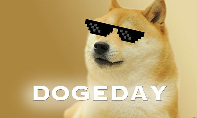 Desktop dogecoin dogeday