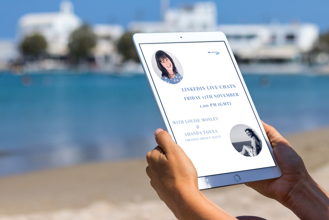 Desktop linkedin live chats with nb coaching   amanda tonna cia  12th november 2022