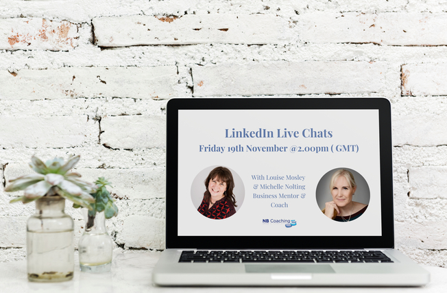 Desktop linkedinlive with louise mosley and michelle nolting nove 19th 2021