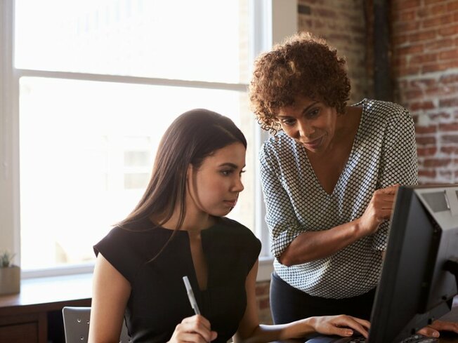 Desktop female mentors and role models