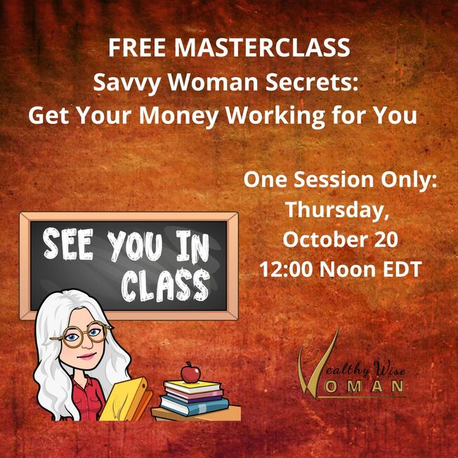 Desktop free savvy woman secrets get your money working for you masterclass 1 