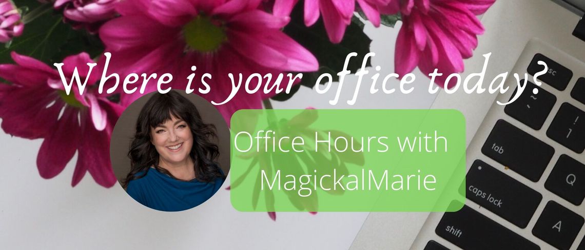 Desktop office hours w magickalmarie 1