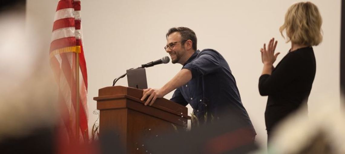 Desktop joe martin art institute commencement speech