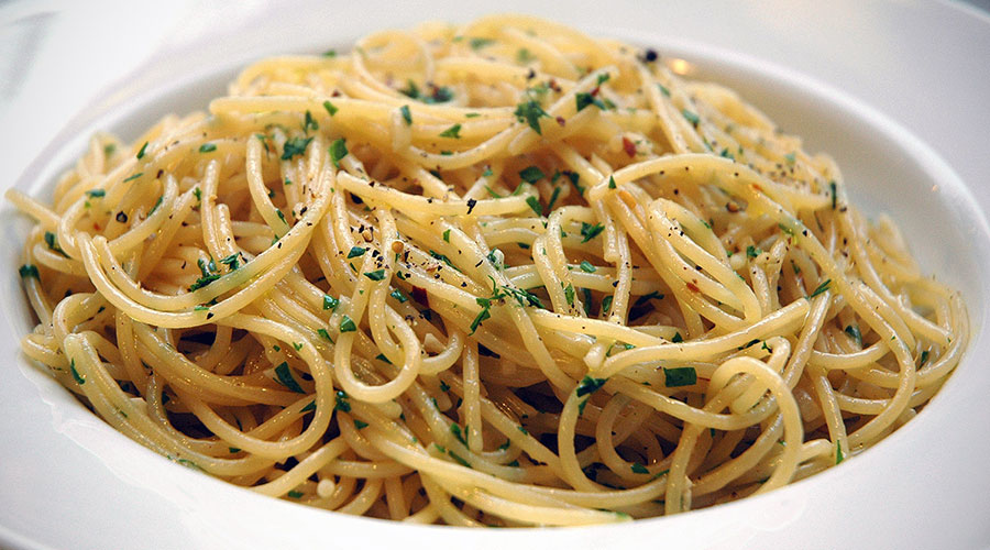 Spaghetti aglio olio