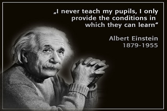 Desktop albert einstein unschooling quote