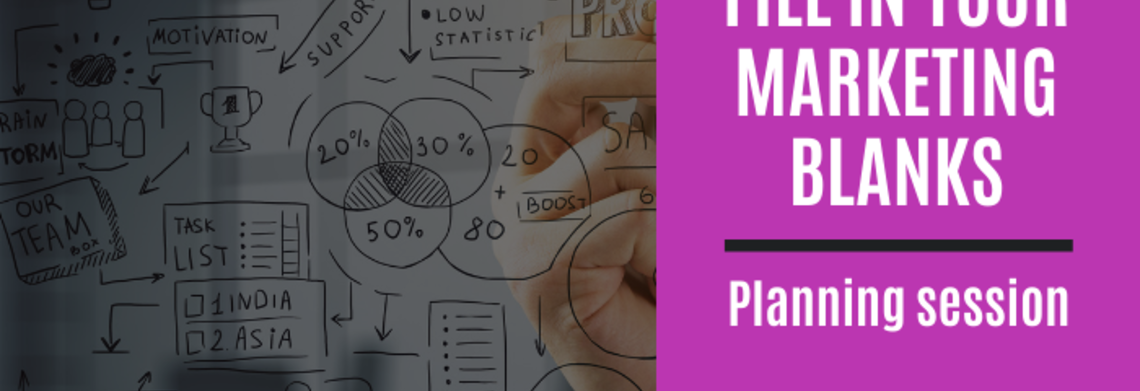 Show fill in your marketing blanks