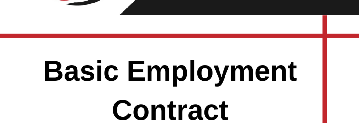 Show basic employment contract